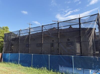 玉名市 H様邸 平屋25坪  現場打ち合わせ　電気配線確認